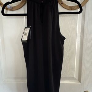 Adrianna Papell Black Textured Garment